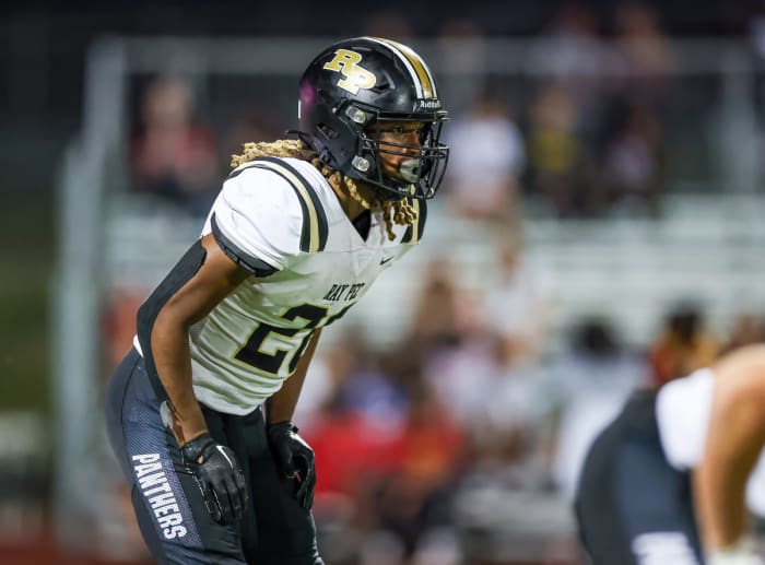 Raymore-Peculiar at Lee's Summit North Missouri football 9-29-23 David Smith 23776